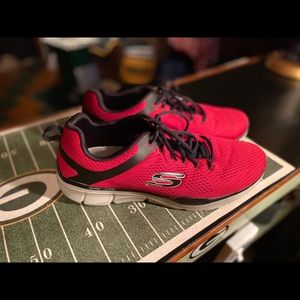 Men’s Skechers Relaxed Fit Red Shoes